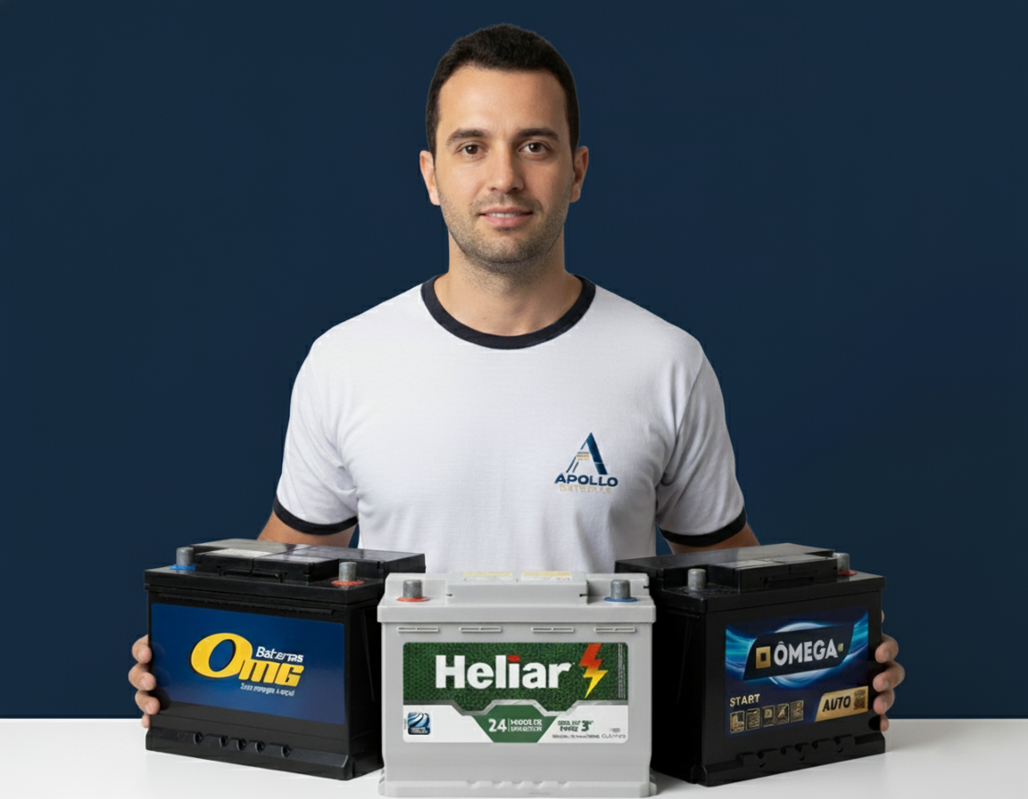 Atendimento de bateria automotiva